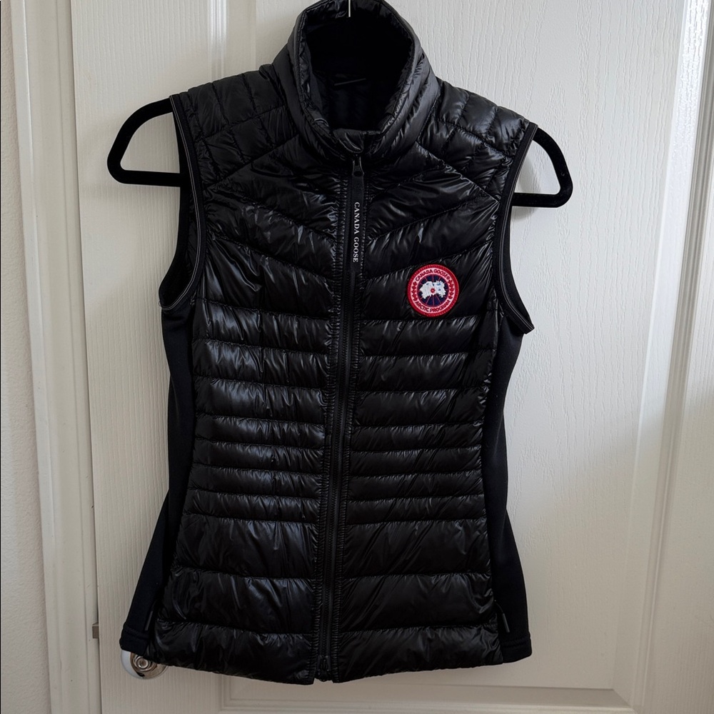 Canada Goose Shiny Black Puffer Vest
